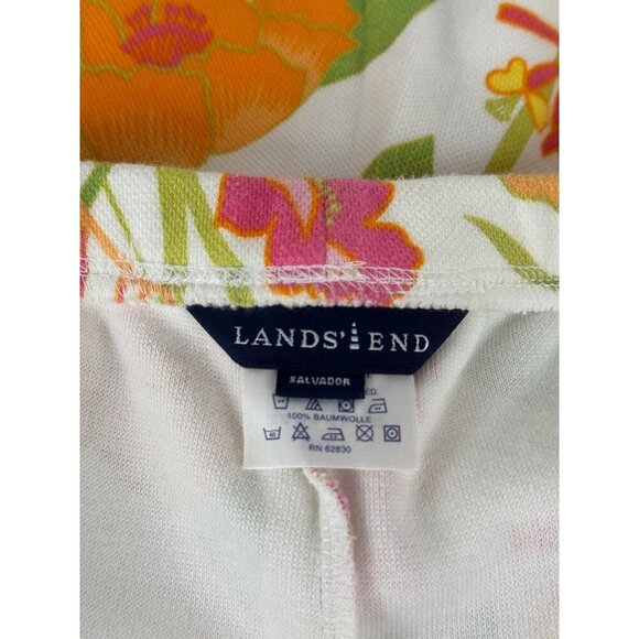 Lands' End Hawaiian Floral Skort Women's 3X Summer Beach Vacation Multicolor EUC - Picture 7 of 9